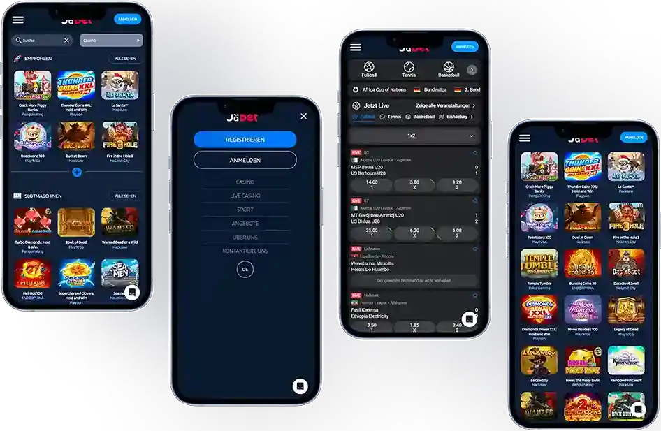 Casino-App und mobile Nutzung von JaaBet